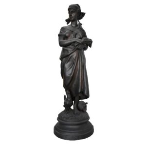 Otoño, bronce de Pierre Louis Detrier