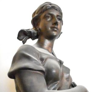Otoño, bronce de Pierre Louis Detrier