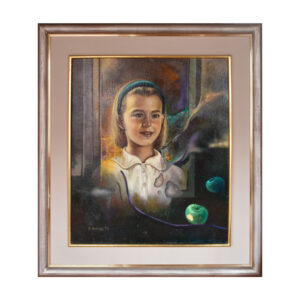 Retrato de una niña por Dolores Núñez