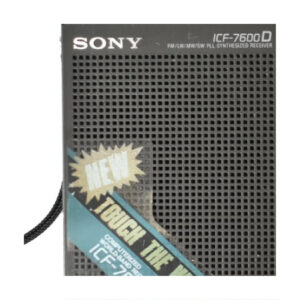 Radio de onda corta Sony