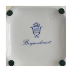 Porcelana alemana Unter Weiss Bach